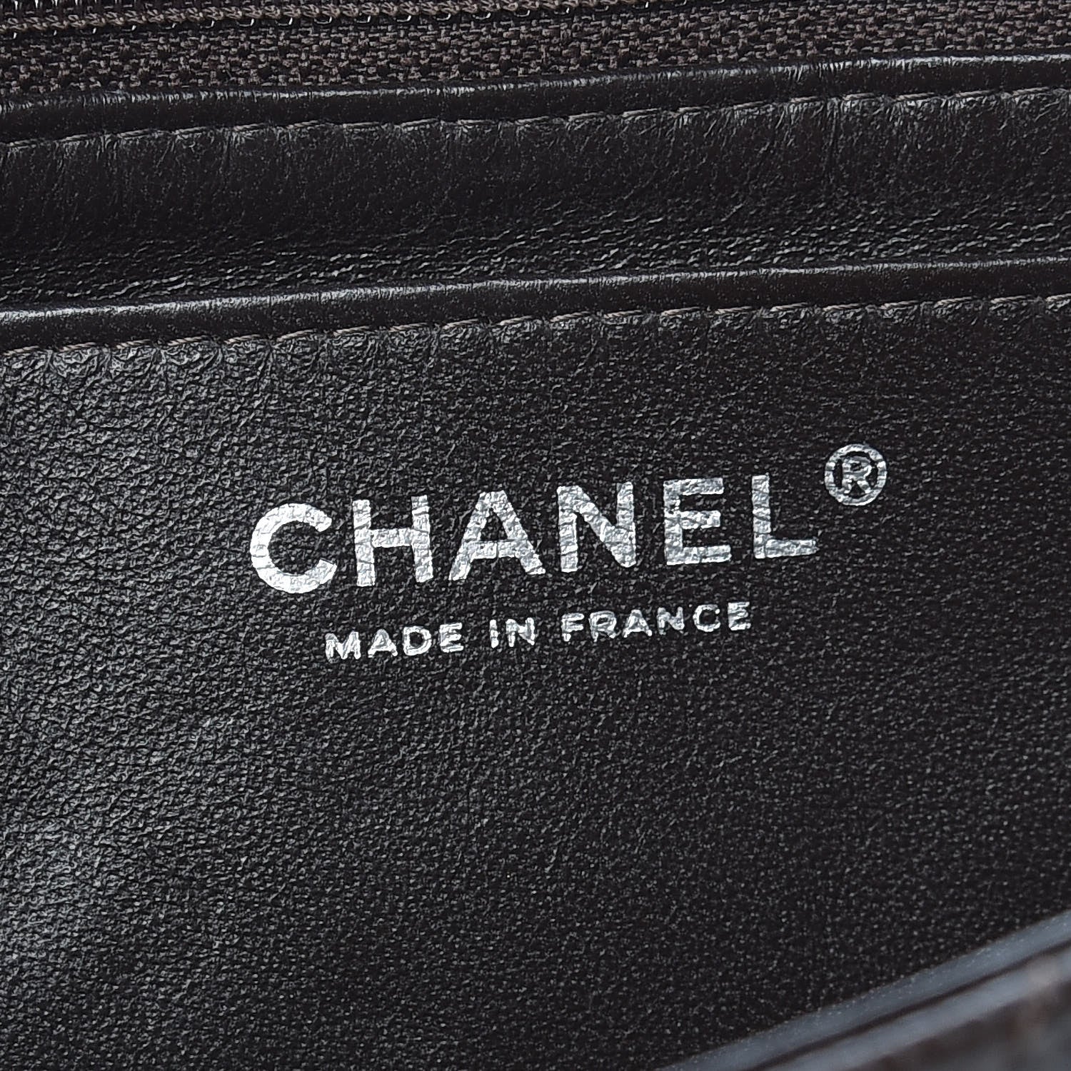 Chanel Caviar Quilted Jumbo Single Flap Dark Brown 7 of 13