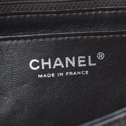 Chanel Caviar Quilted Jumbo Single Flap Dark Brown 7 of 13