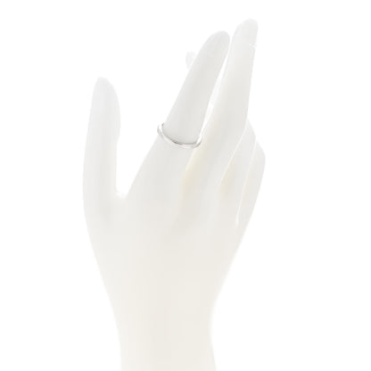 Tiffany Platinum Novo Band Ring 54 7 2 of 5