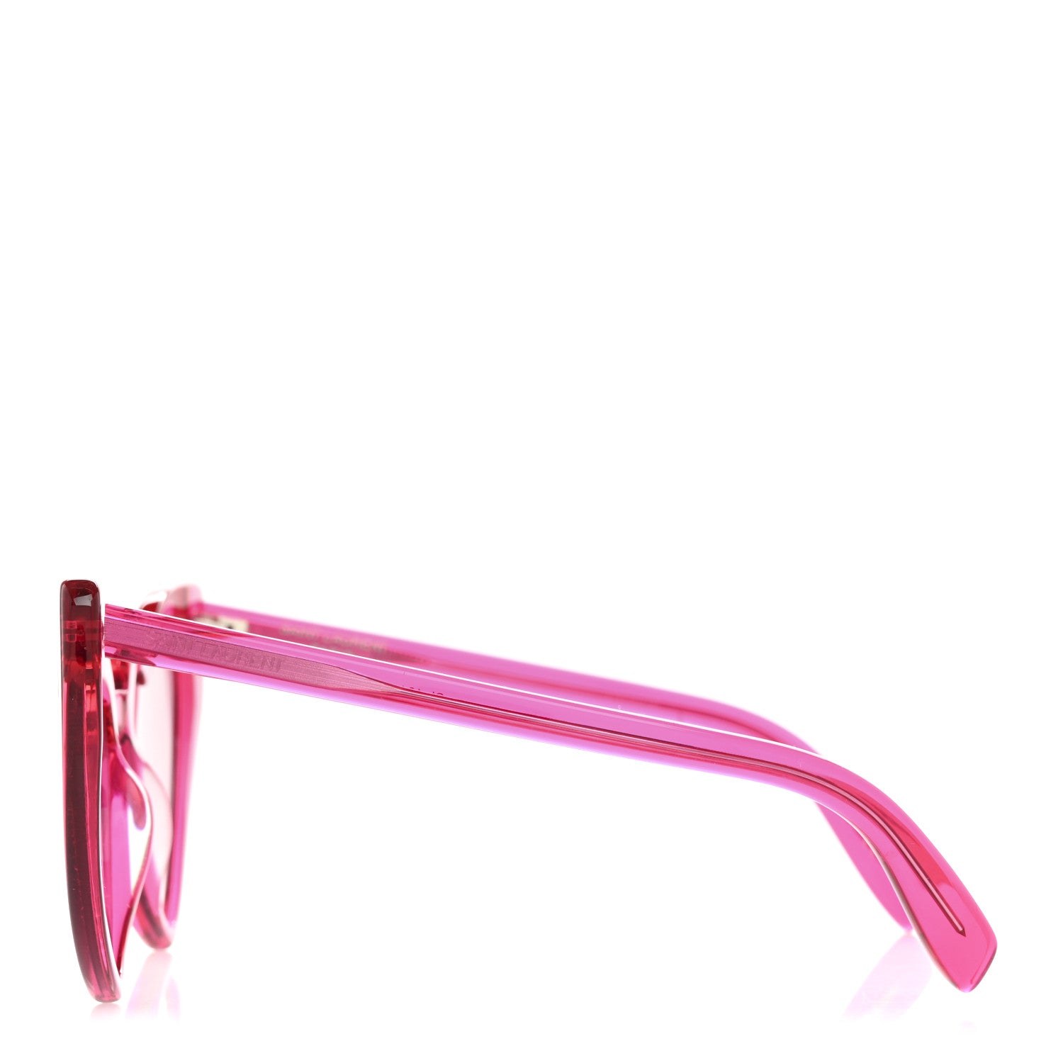 Saint Laurent Acetate Heart Frame Loulou SL181 Sunglasses Pink 3 of 8