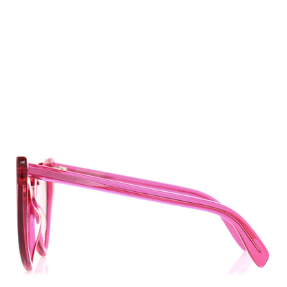 Saint Laurent Acetate Heart Frame Loulou SL181 Sunglasses Pink 3 of 8
