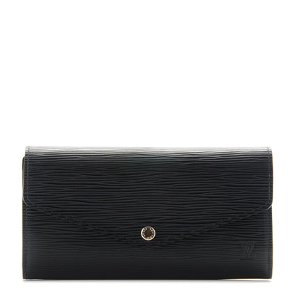 Louis Vuitton Epi Sarah Wallet NM Black 1 of 6