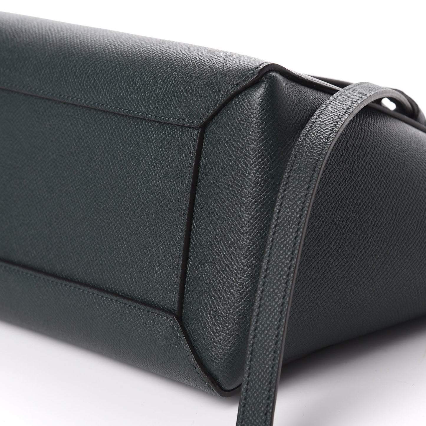 Baby Grained Calfskin Micro Belt Bag Amazone