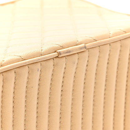 Chanel Metallic Lambskin Quilted Small Coco Boy Camera Case Gold 12 of 15