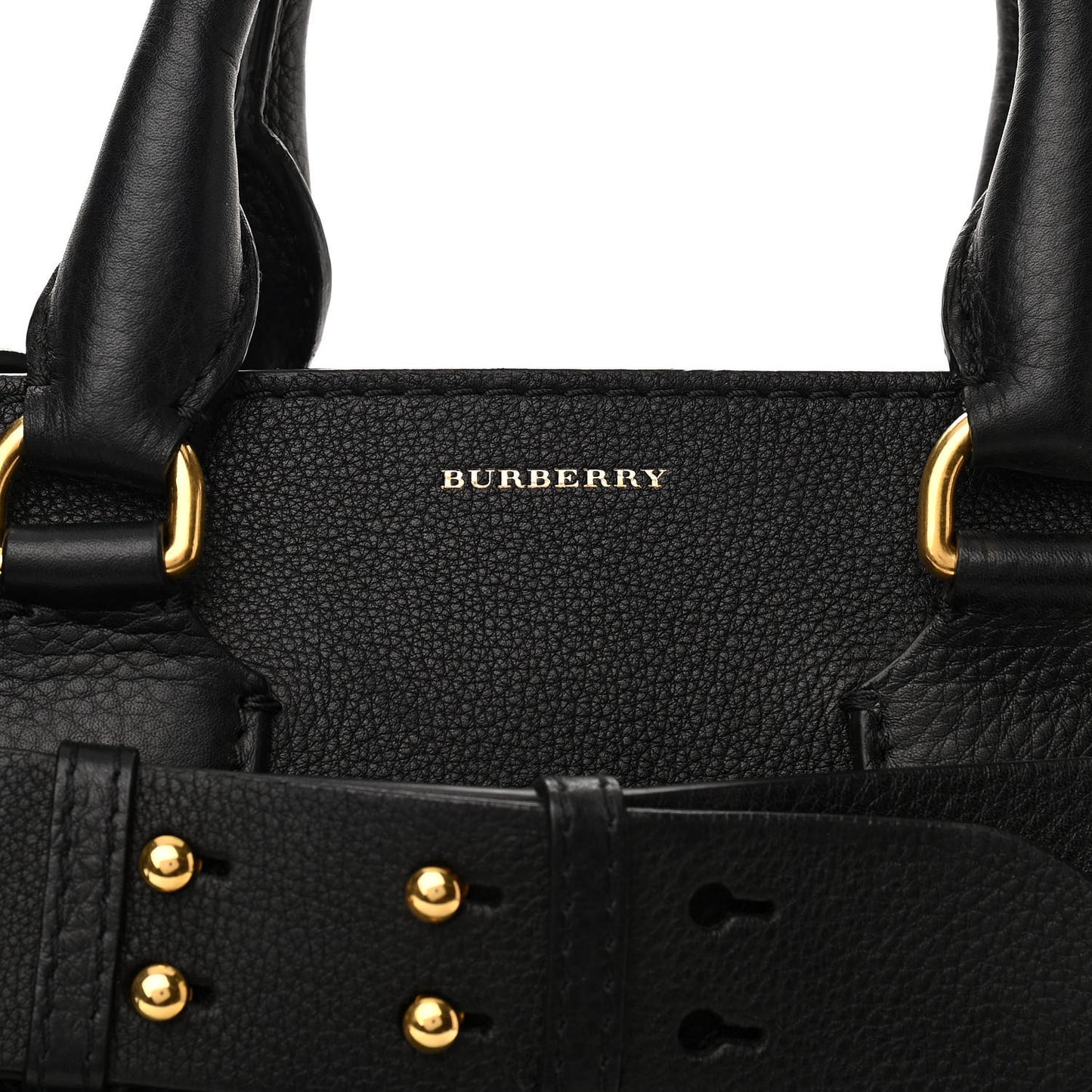 Soft Grain Calfskin Small Belt Bag Black
