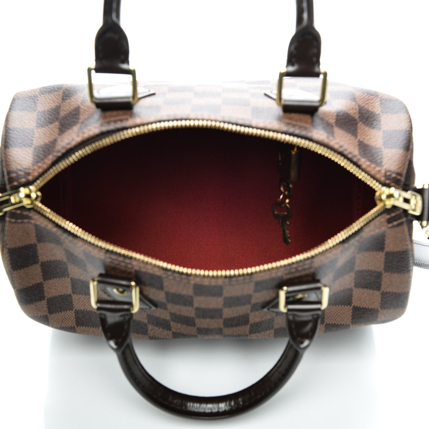 Damier Ebene Speedy Bandouliere 25
