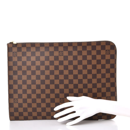 Louis Vuitton Damier Ebene Poche Documents Portfolio Case 39 2 of 7