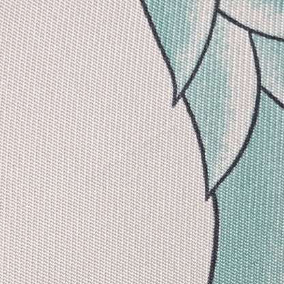 Hermes Silk Index Bromeliaceae Scarf 90 Gris Argent Bleu Vert Amande 5 of 5