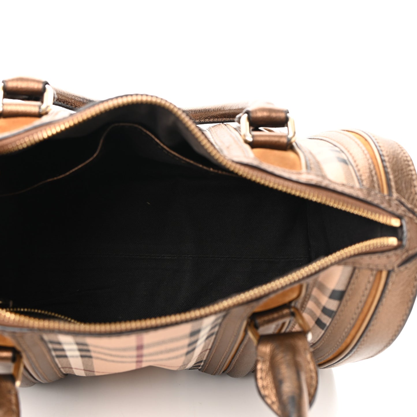 Haymarket Check Medium Alchester Bowling Bag Bronze