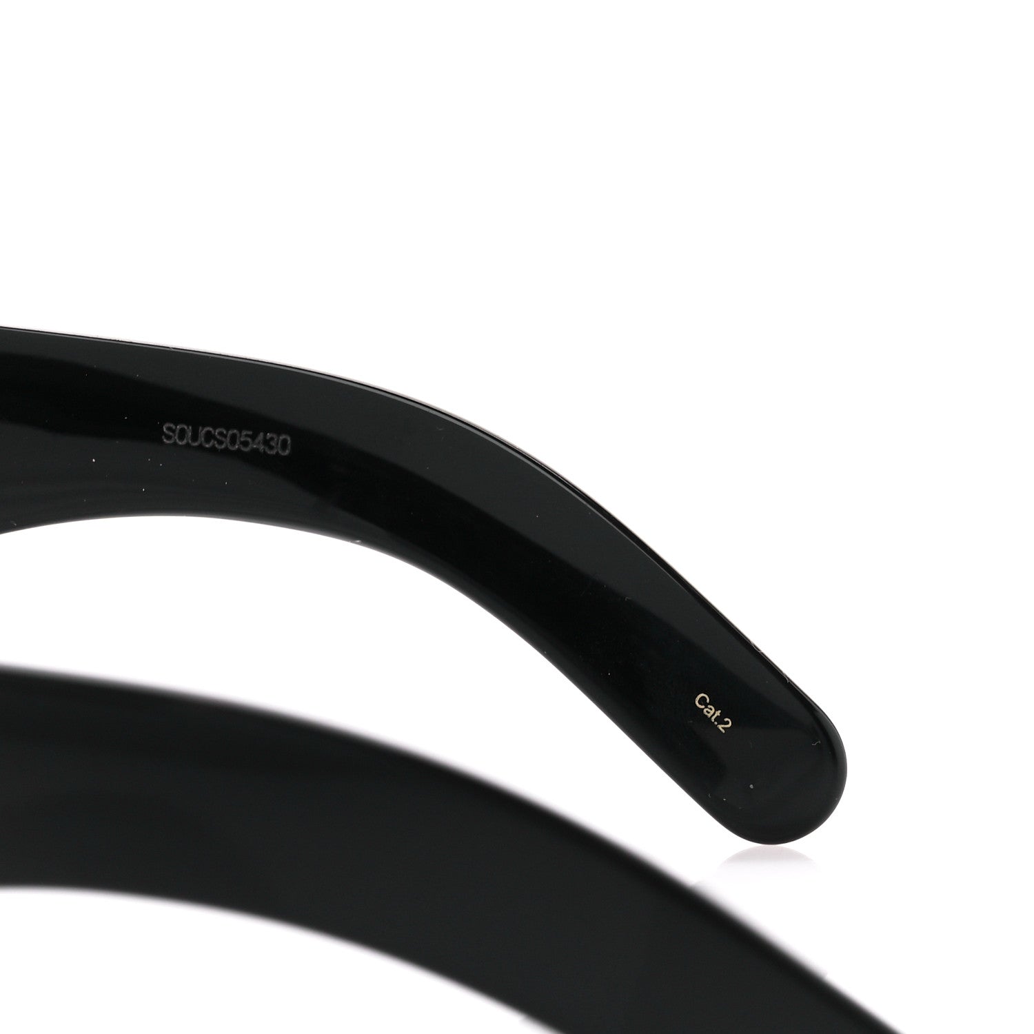 Gucci Oversized Aviator Sunglasses GG0152S Black 7 of 9