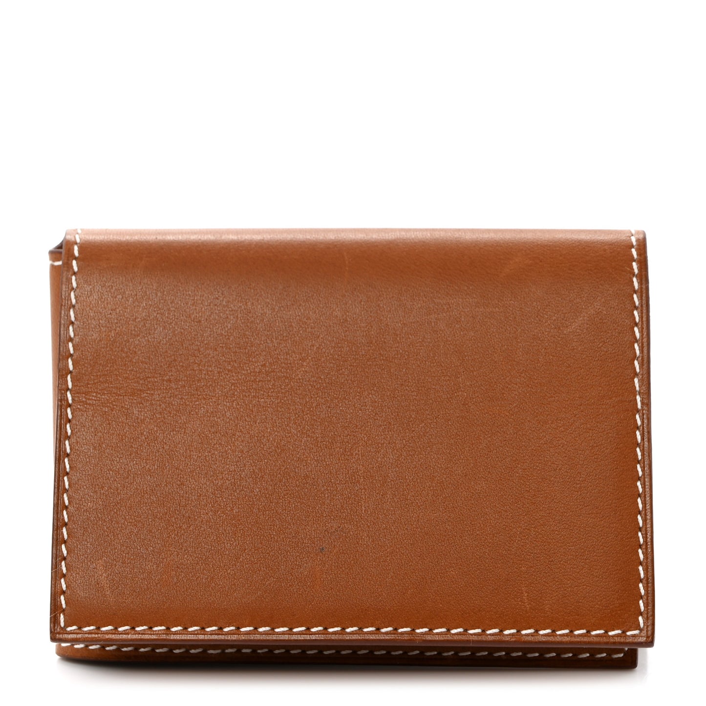 Barenia Guernesey Card Case Fauve