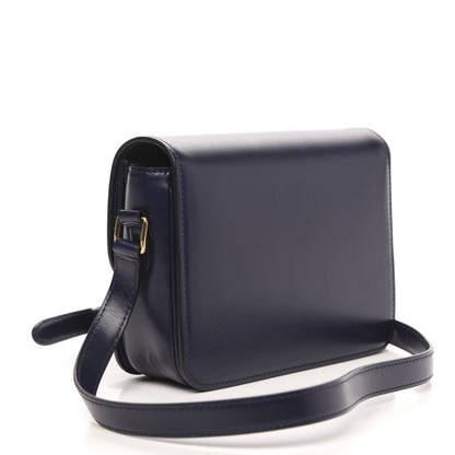 Celine Shiny Calfskin Teen Triomphe Dark Blue 3 of 8