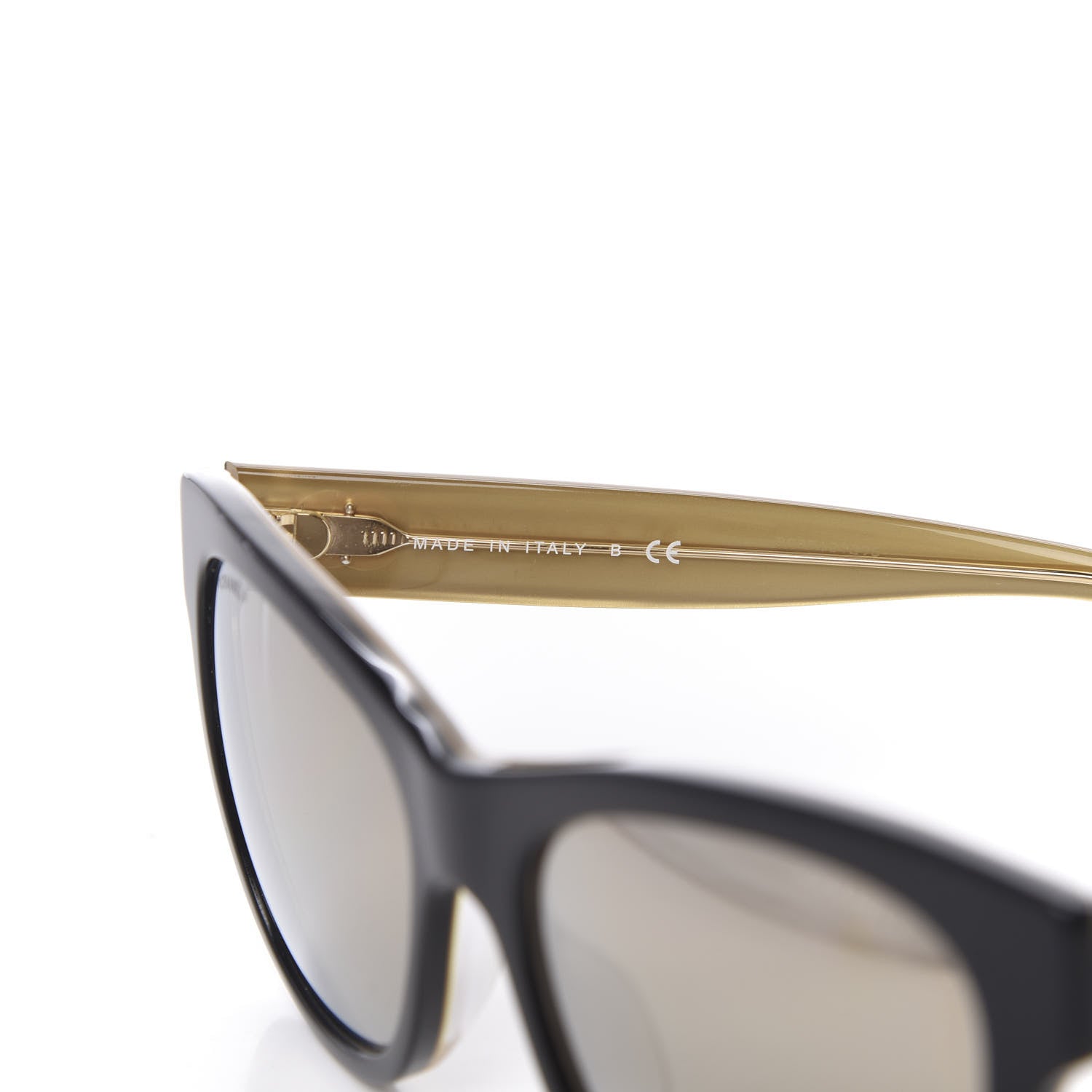 Chanel Acetate Square CC Sunglasses 5380 Black 6 of 7