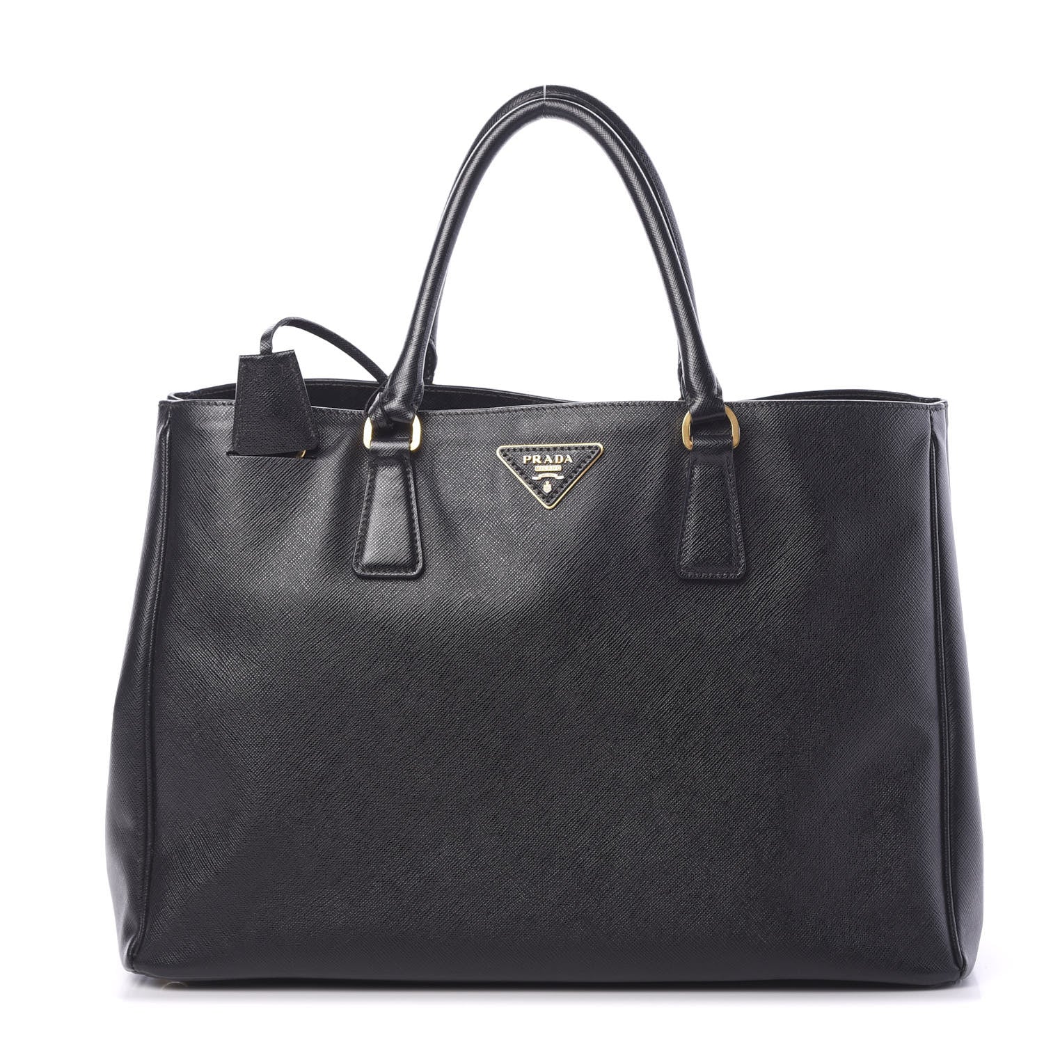 Prada Saffiano Lux Medium Tote Black 1 of 18