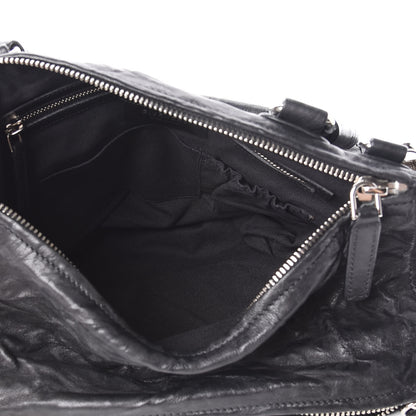 Givenchy Tumbled Sheepskin Medium Pandora Bag Black 6 of 10