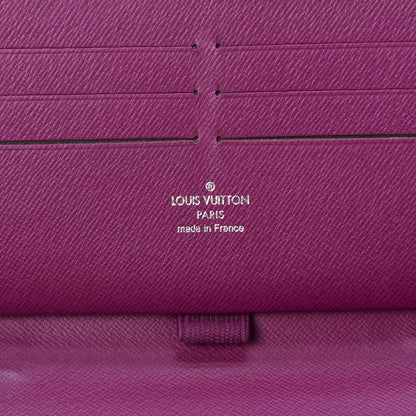 Louis Vuitton Epi Zippy Organizer Wallet Cassis 7 of 8