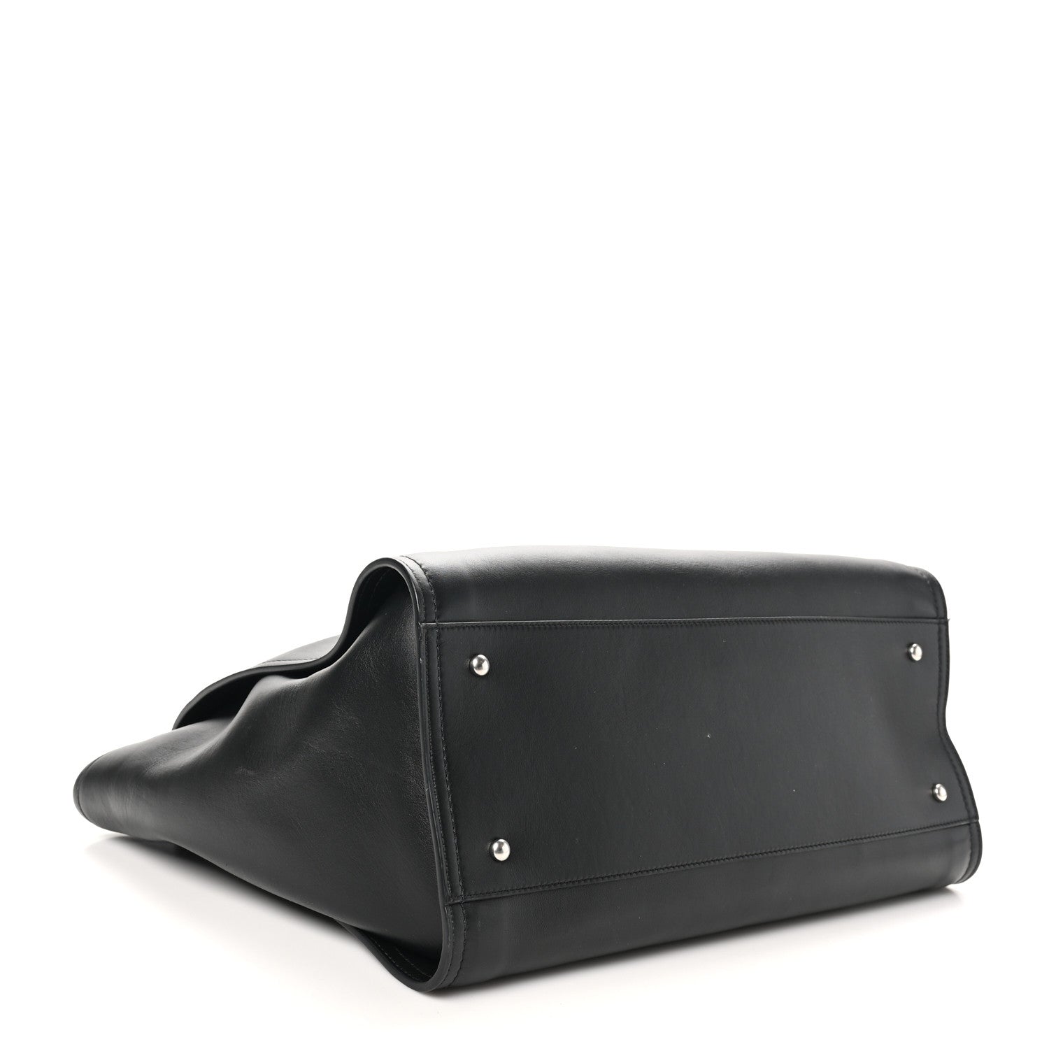 Chanel Calfskin Medium Deauville Tote Black 4 of 11