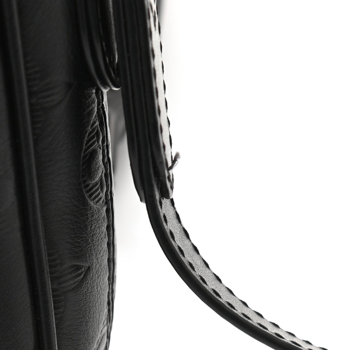 Calfskin Monogram Shadow Danube PM Black