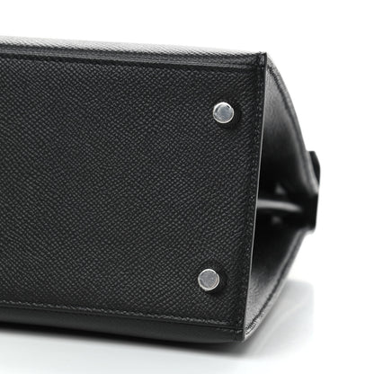 Hermes Epsom Kelly Sellier 28 Black 6 of 10