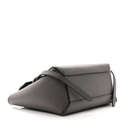 Celine Grained Calfskin Nano Belt Bag Grey 3 of 12