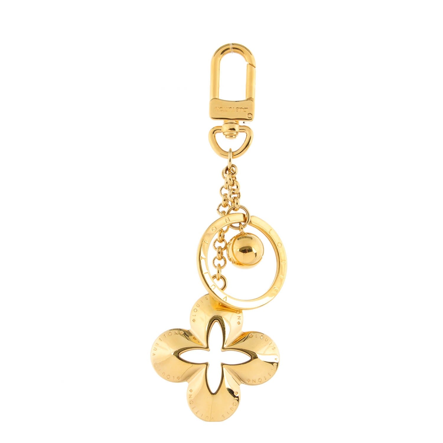 Louis Vuitton Eclipse Key Holder Gold 1 of 5