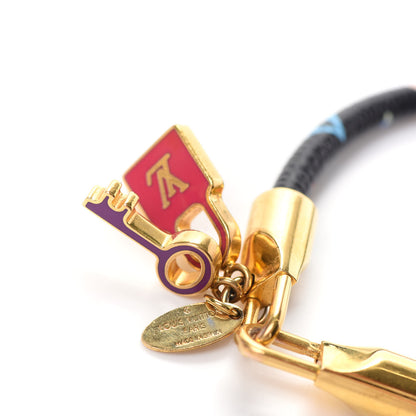Louis Vuitton Monogram Multicolor Luck It Bracelet 19 Black 4 of 5