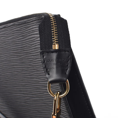Louis Vuitton Epi Pochette Accessories 24 Black 6 of 8