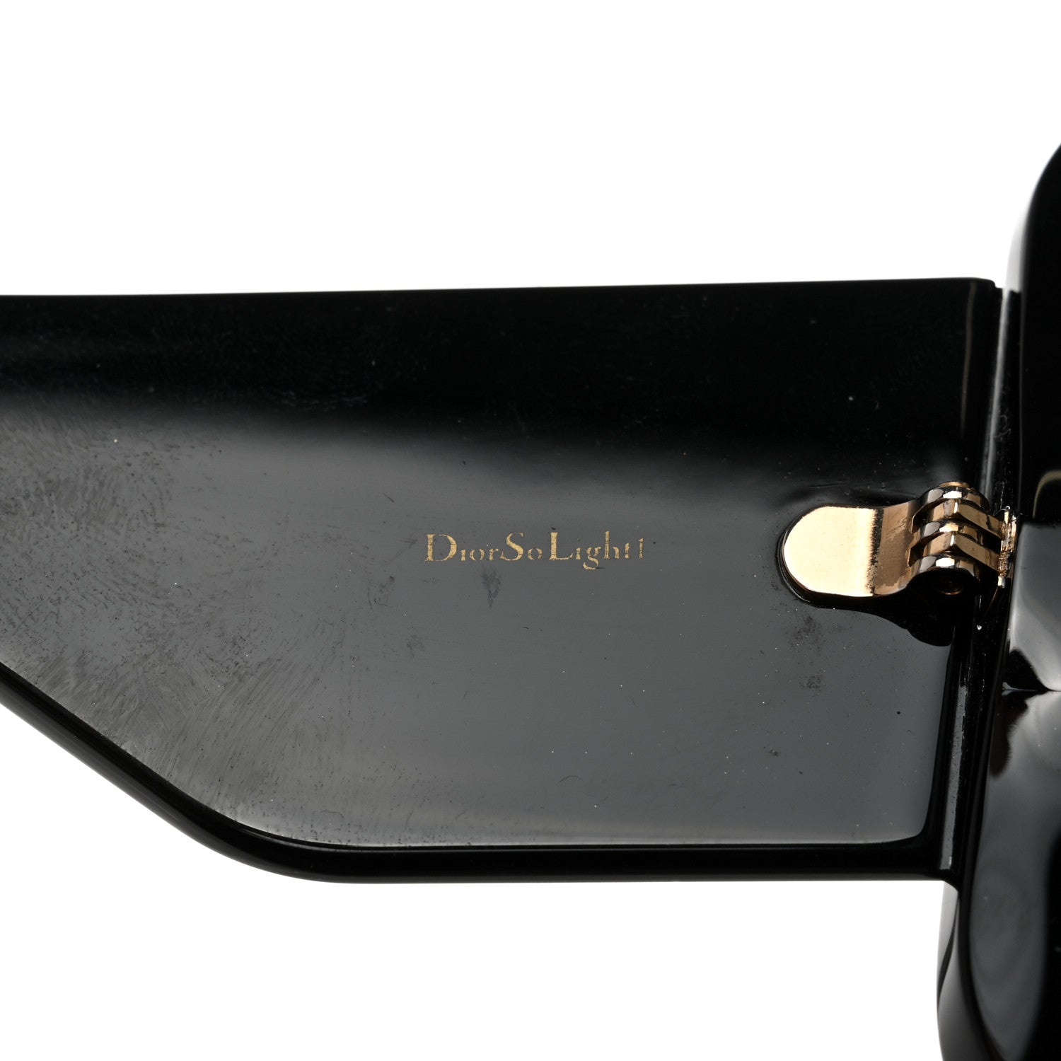 Christian Dior SoLight1 Shield Sunglasses Black 5 of 8