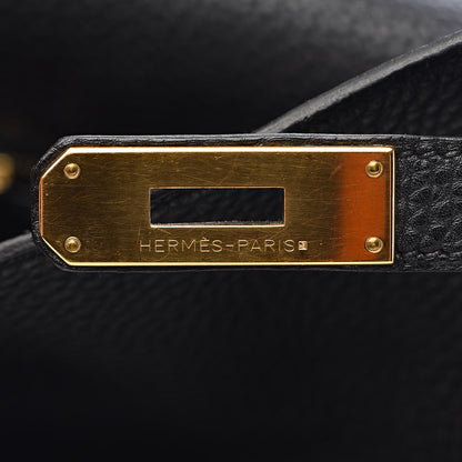 Hermes Togo Kelly Retourne 35 Black 8 of 37