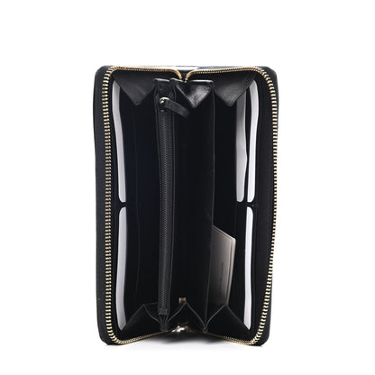 Gucci Patent Calfskin Soho Zip Around Wallet Black 4 of 4