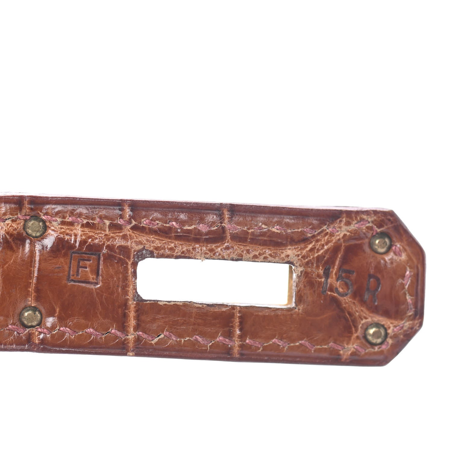 Hermes Shiny Porosus Crocodile Birkin 35 Etrusque 27 of 35