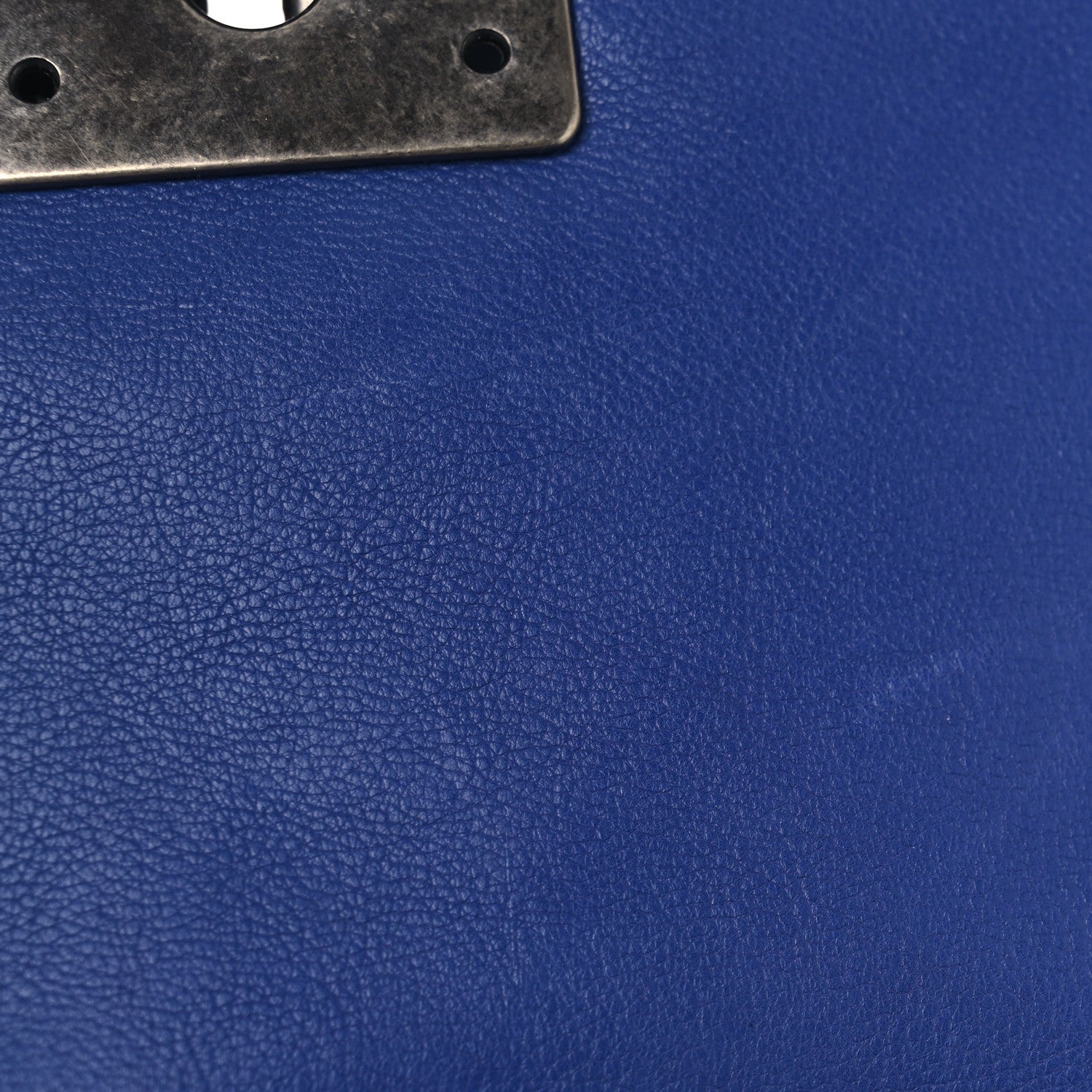 Chanel Calfskin Quilted Medium Boy Flap Blue 9 of 16