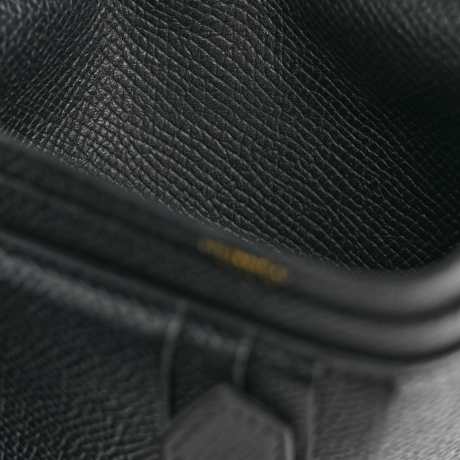 Hermes Epsom Bearn Compact Wallet Black 7 of 13