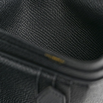Hermes Epsom Bearn Compact Wallet Black 7 of 13
