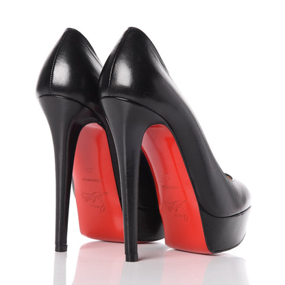 Christian Louboutin Kid Bianca 140 Pumps 35 Black 4 of 6