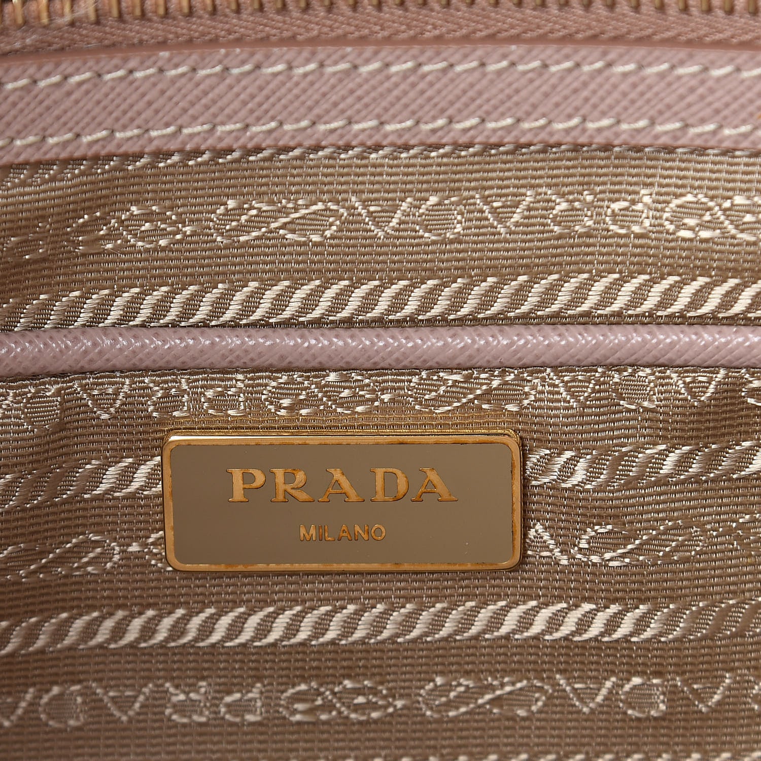 Prada Saffiano Medium Galleria Double Zip Tote Cammeo 6 of 9