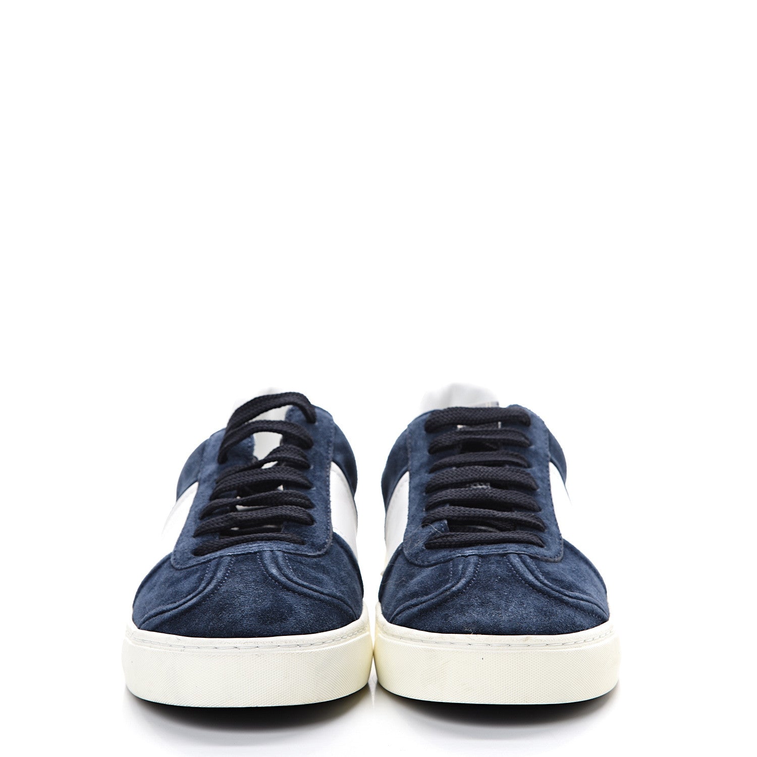 Valentino Garavani Suede Mens Flycrew Sneakers 39 Navy 2 of 8