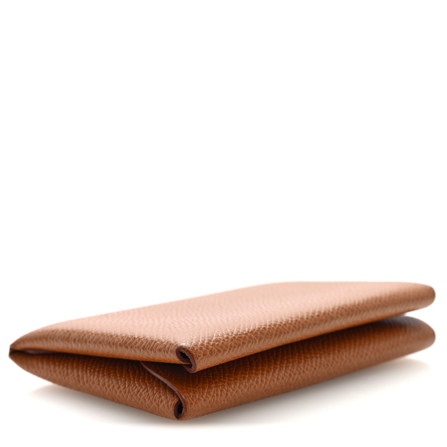 Hermes Epsom Calvi Duo Card Case Gold 4 of 8