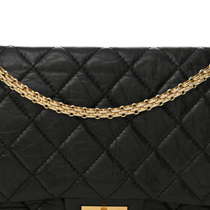 Chanel Aged Calfskin Quilted 2.55 Reissue 227 Flap Black 8 of 15