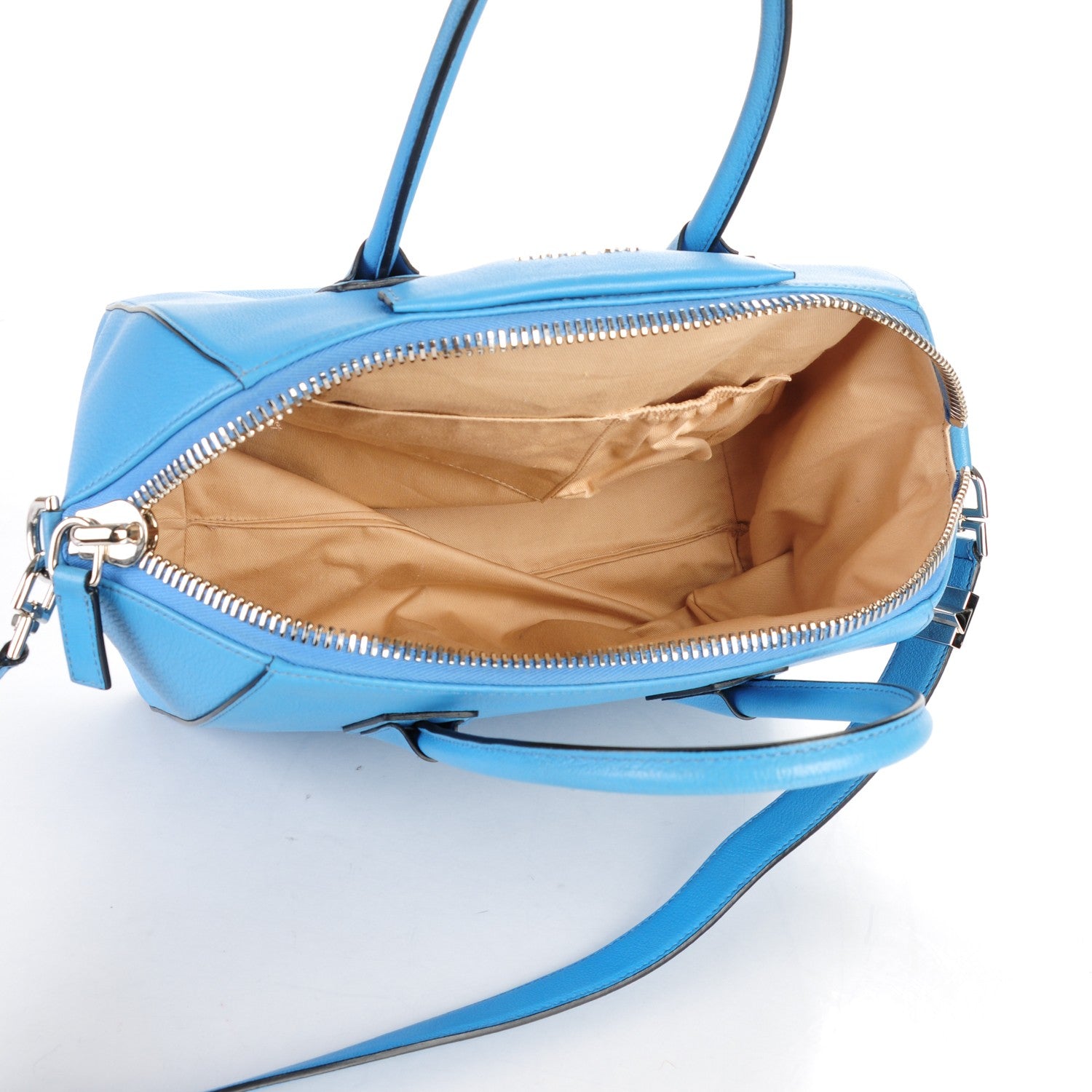Givenchy Sugar Goatskin Medium Antigona Mineral Blue 7 of 7
