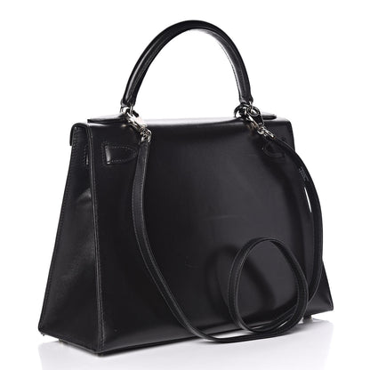 Hermes Box Kelly Sellier 28 Black 3 of 44