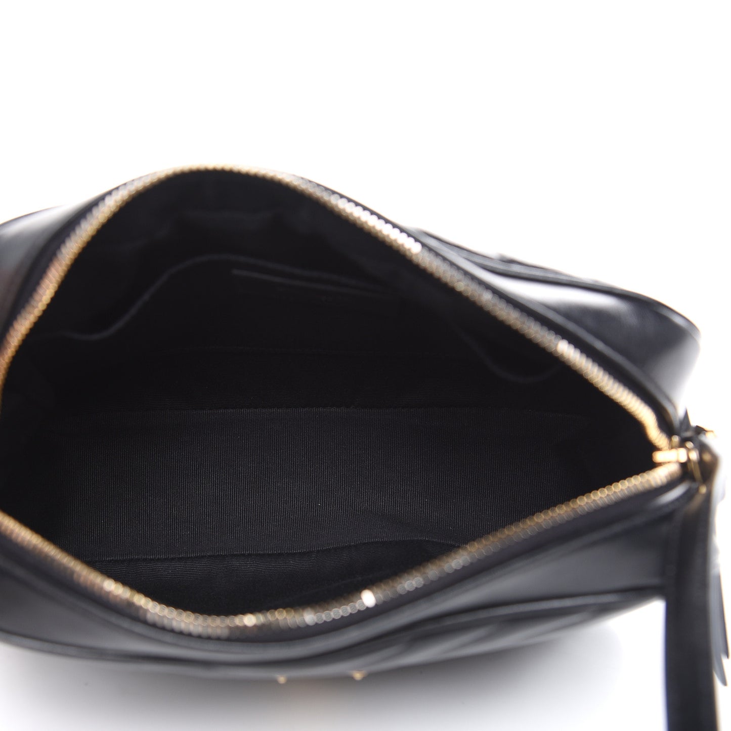 Calfskin Matelasse Monogram Lou Camera Bag Black