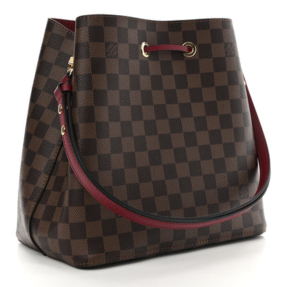 Louis Vuitton Damier Ebene Neonoe MM Cherry Berry 3 of 9