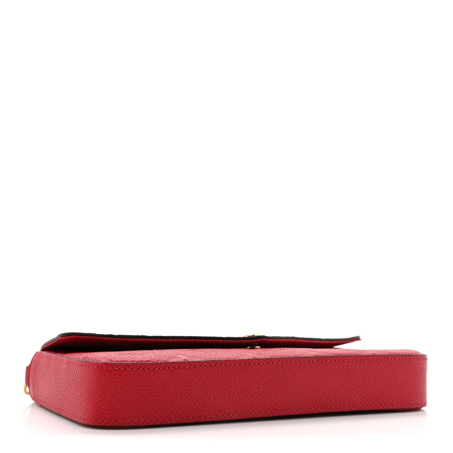 Louis Vuitton Empreinte Pochette Felicie Chain Wallet Scarlet 5 of 17