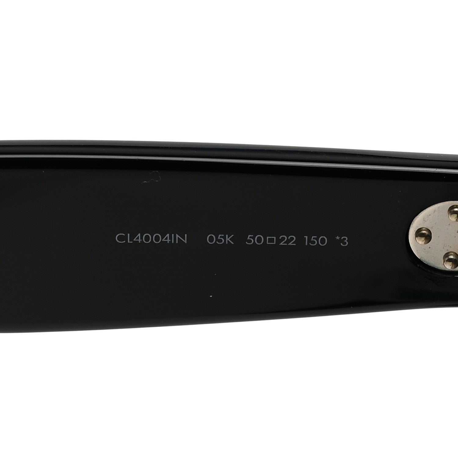 Celine Acetate Polarized Cat Eye Sunglasses CL4004IN Havana Black 6 of 9