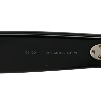 Celine Acetate Polarized Cat Eye Sunglasses CL4004IN Havana Black 6 of 9