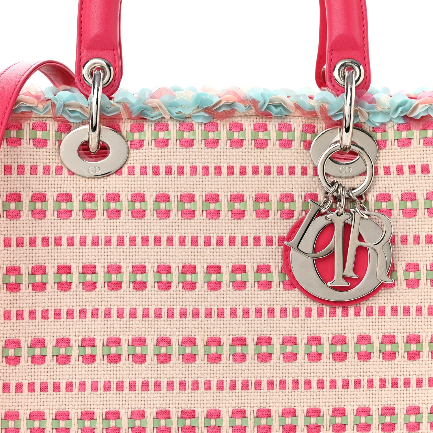 Christian Dior Tweed Medium Lady Dior Multicolor 6 of 8