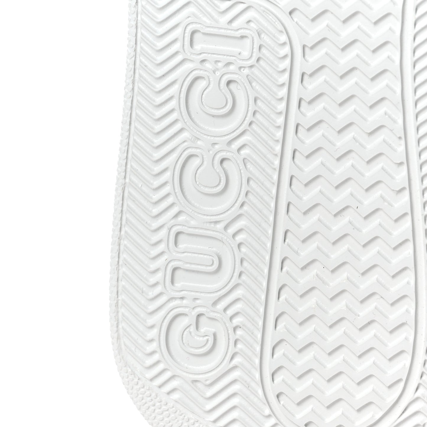 Calfskin GG Supreme Monogram Perforated Womens Platform 55mm Sneakers 38 Wild Cherry Beige Mystic White Bright Purple