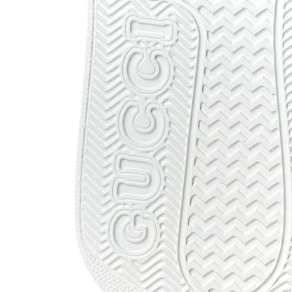 Gucci Calfskin GG Supreme Monogram Perforated Womens Platform 55mm Sneakers 38 Wild Cherry Beige Mystic White Bright Purple 6 of 8