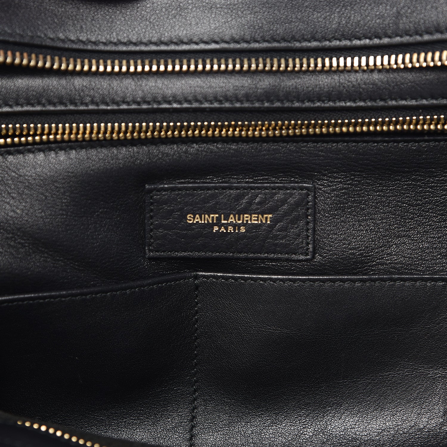 Saint Laurent Calfskin Medium Classic Y Cabas Black 8 of 19